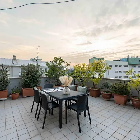 Apartmán Terrazza Via Oglio 3 - Corso Lodi Milán