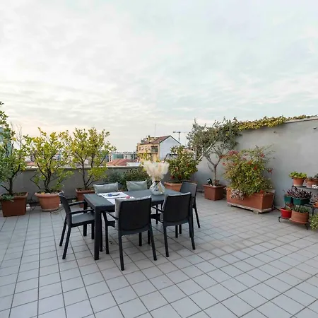 Apartmán Terrazza Via Oglio 3 - Corso Lodi *